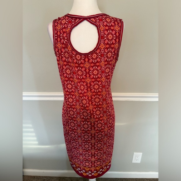 MAX STUDIO Printed Stretch Sleeveless Mini Dress - Picture 4 of 6